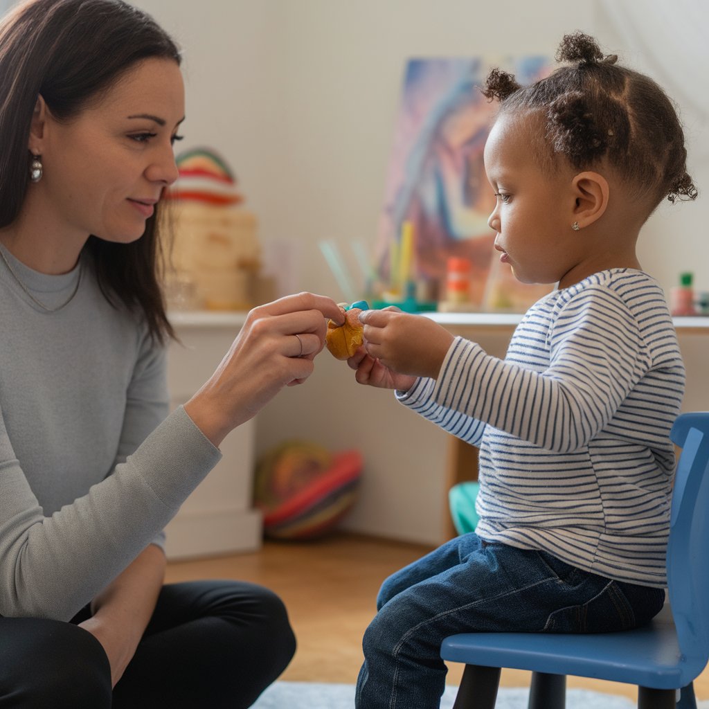 Paediatric therapy session at PT Kids